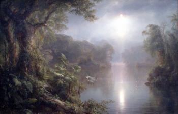 Frederic Edwin Church : Morning in The Tropics